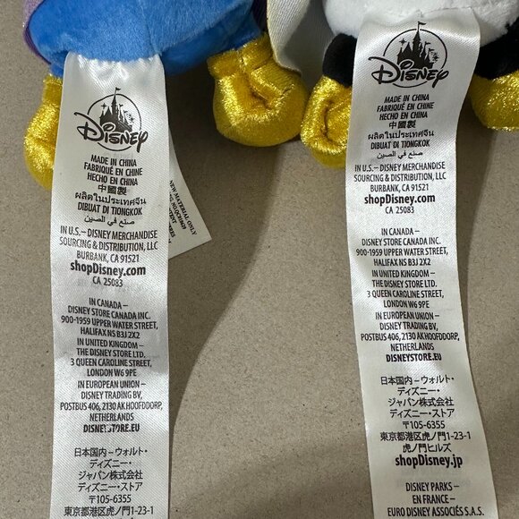 Walt Disney World 50th Anniversary Mickey & Minnie Wishables Set -- 2021 - Picture 5 of 5